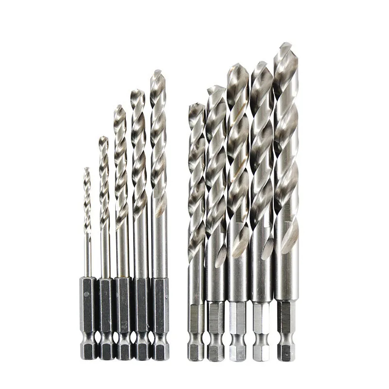 Hantechn@ Diamond Straight Shank Metal Drilling Lima Twist Drill Bits