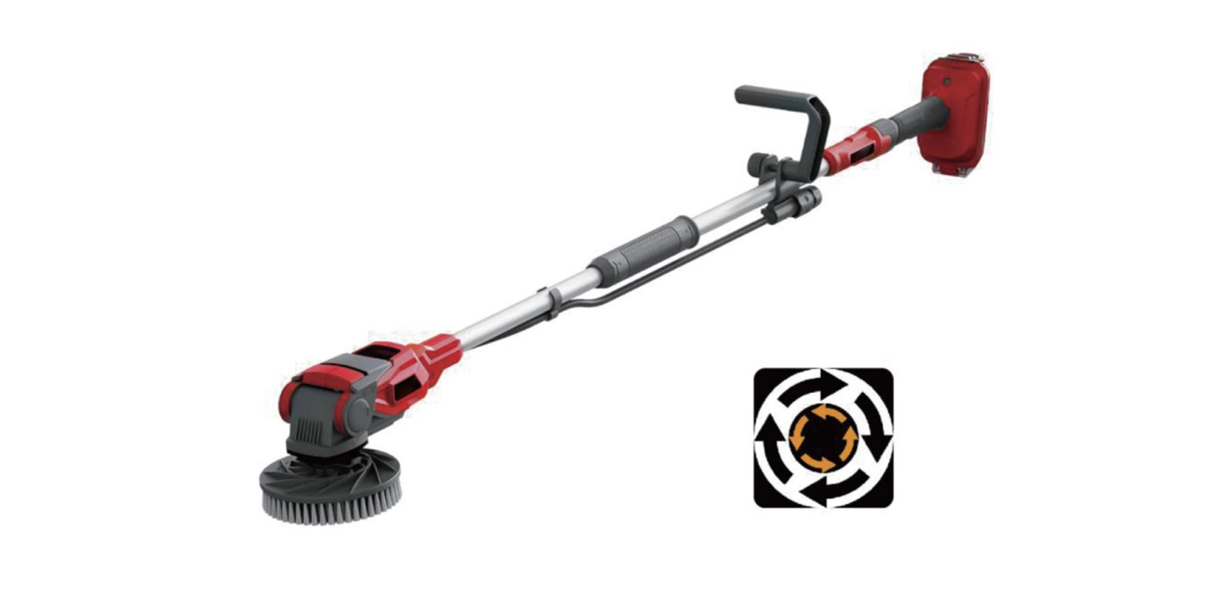 Hantechn@ 18V Lithium-Ion Cordless 80W Spin Power Brush Scrubber1