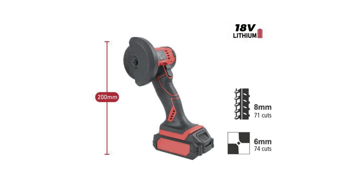 Hantechn @ 18V Lithium-lon Cordless 19500rpm Mini Cutter2