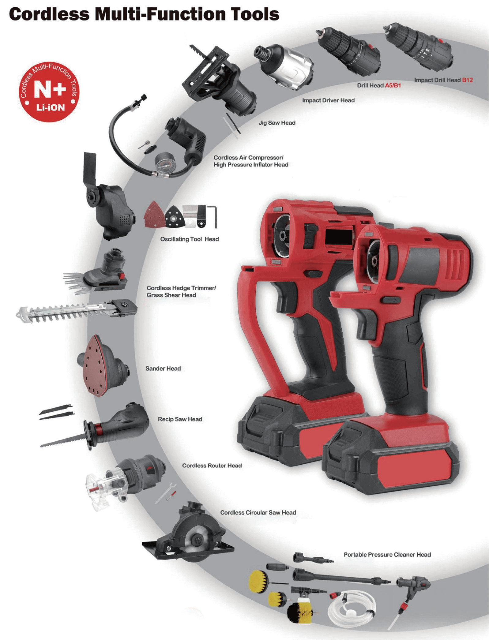 Hantechn@-18V-Lithium-lon-Cordless-Drill-Multi-Functional-Treasure-13-in-1