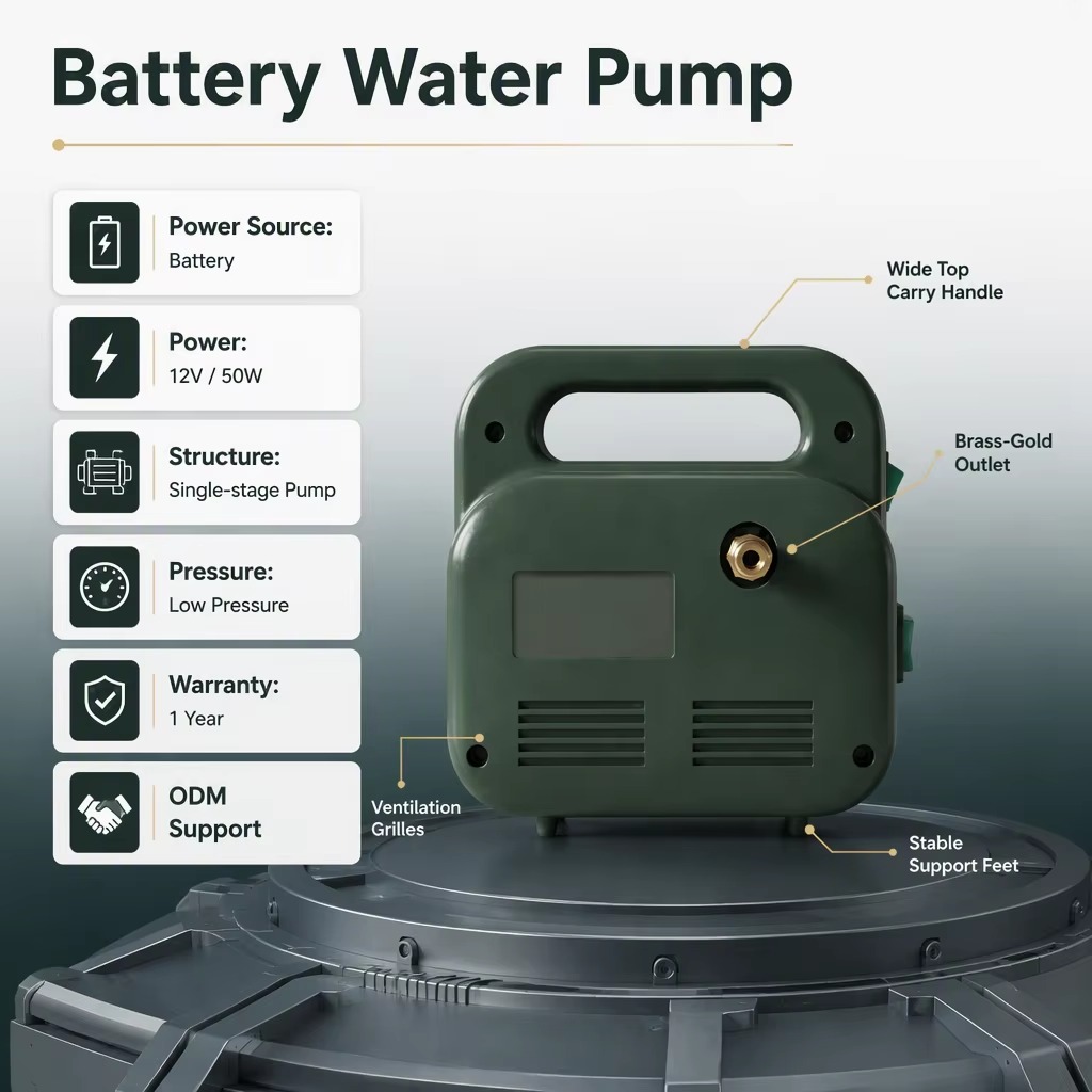 12v Lithium Battery Water Pump (2)