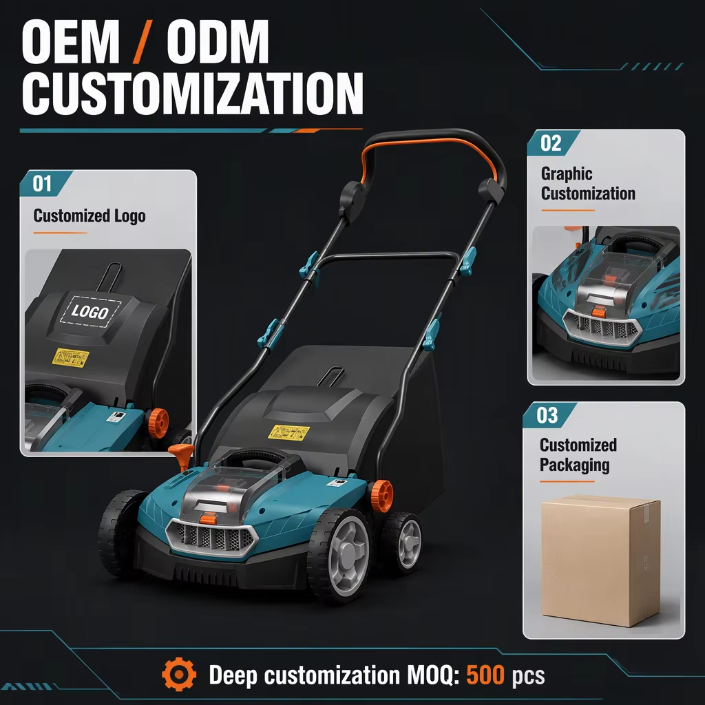 Cordless Dethatcher & Scarifier Spike Aerator (5)