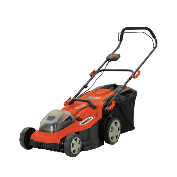 Hantechn@ 18V Lithium-Ion Brushless Cordless 16″ Adjustable Cutting Height Lawn Mower