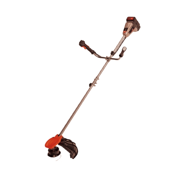 Hantechn@ 18V X2 Lithium-Ion Brushless Cordless Battery Weed Eater Grass String Trimmer(4.0Ah)