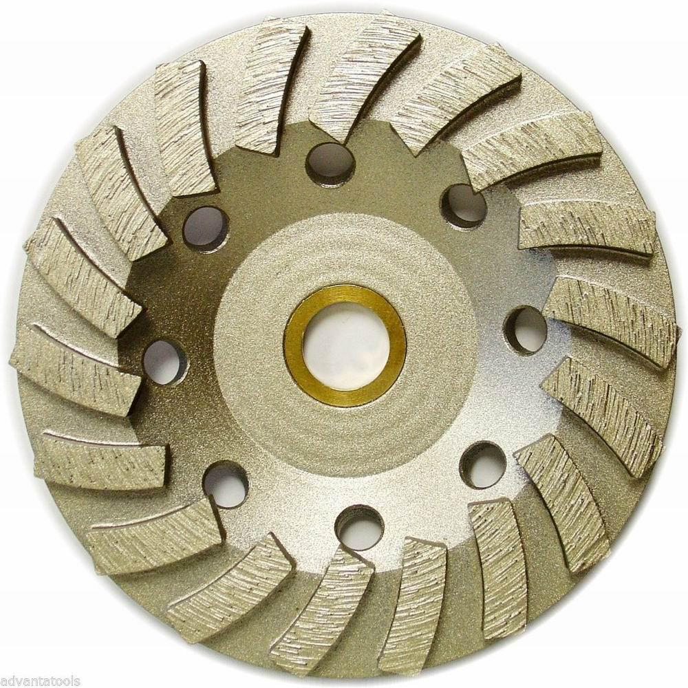 Hantechn@ Concrete Stone Polishing Turbo Diamond Grinding Cup Wheel For Marble