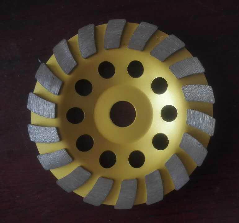 Hantechn@ Concrete Stone Polishing Turbo Diamond Grinding Cup Wheel For Marble (9)