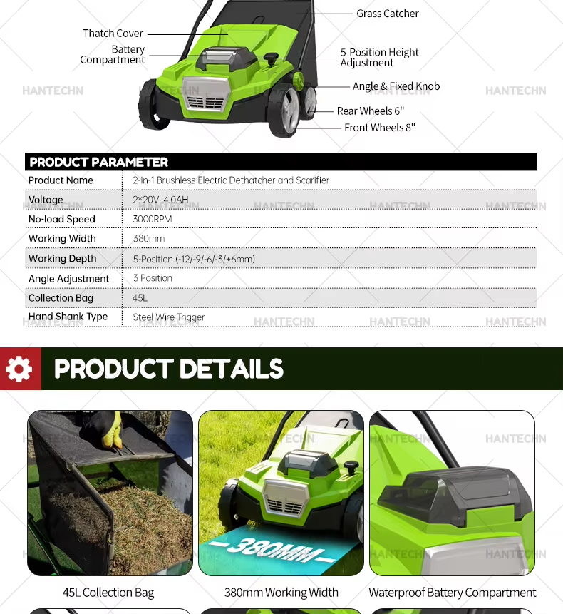 Lawn Scarifier Aerator  (9)