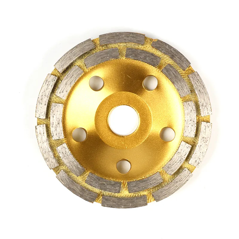 Segmented Turbo Diamond Grinding Wheel for Concrete Stone Polishing