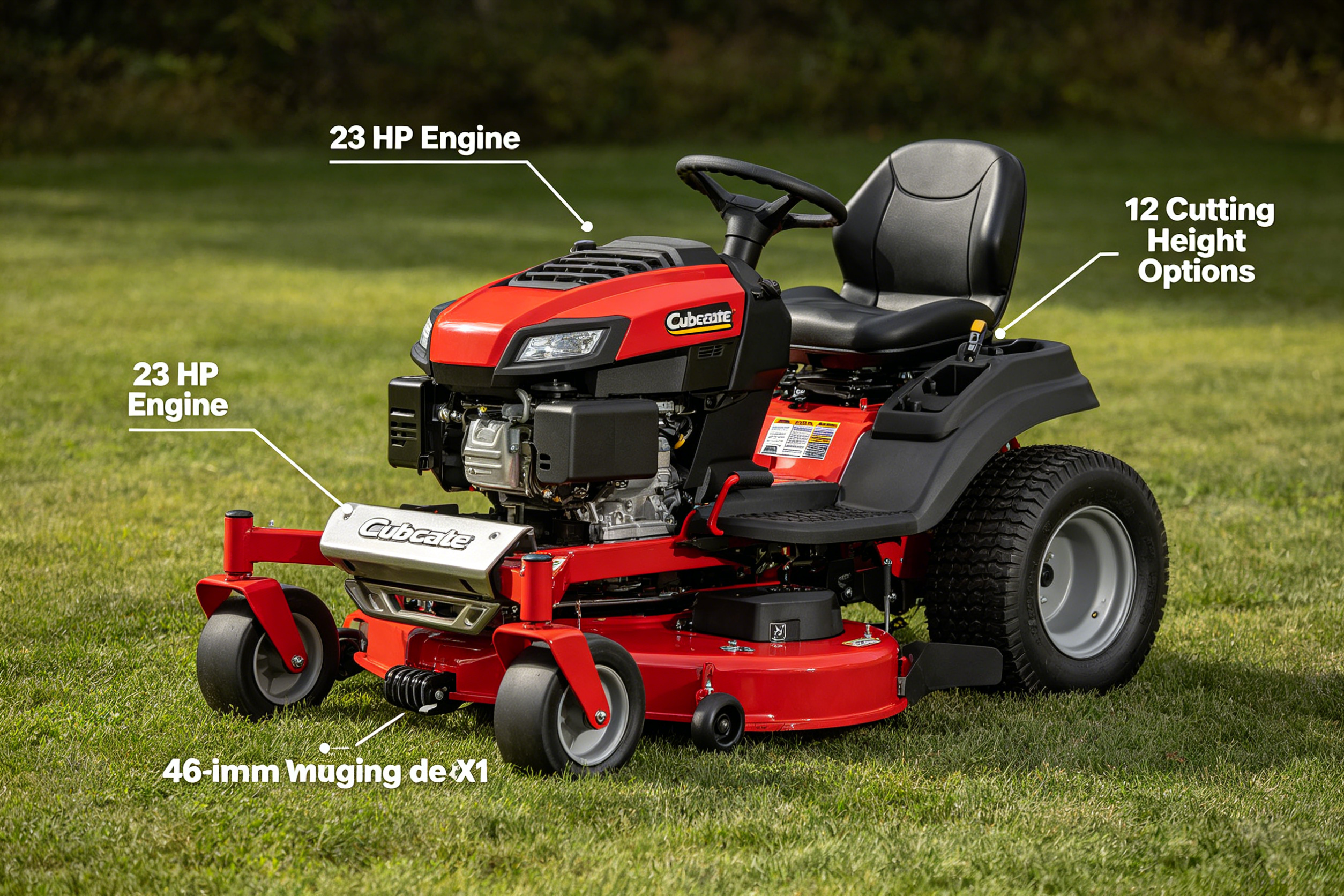 ride on lawn mower(2)