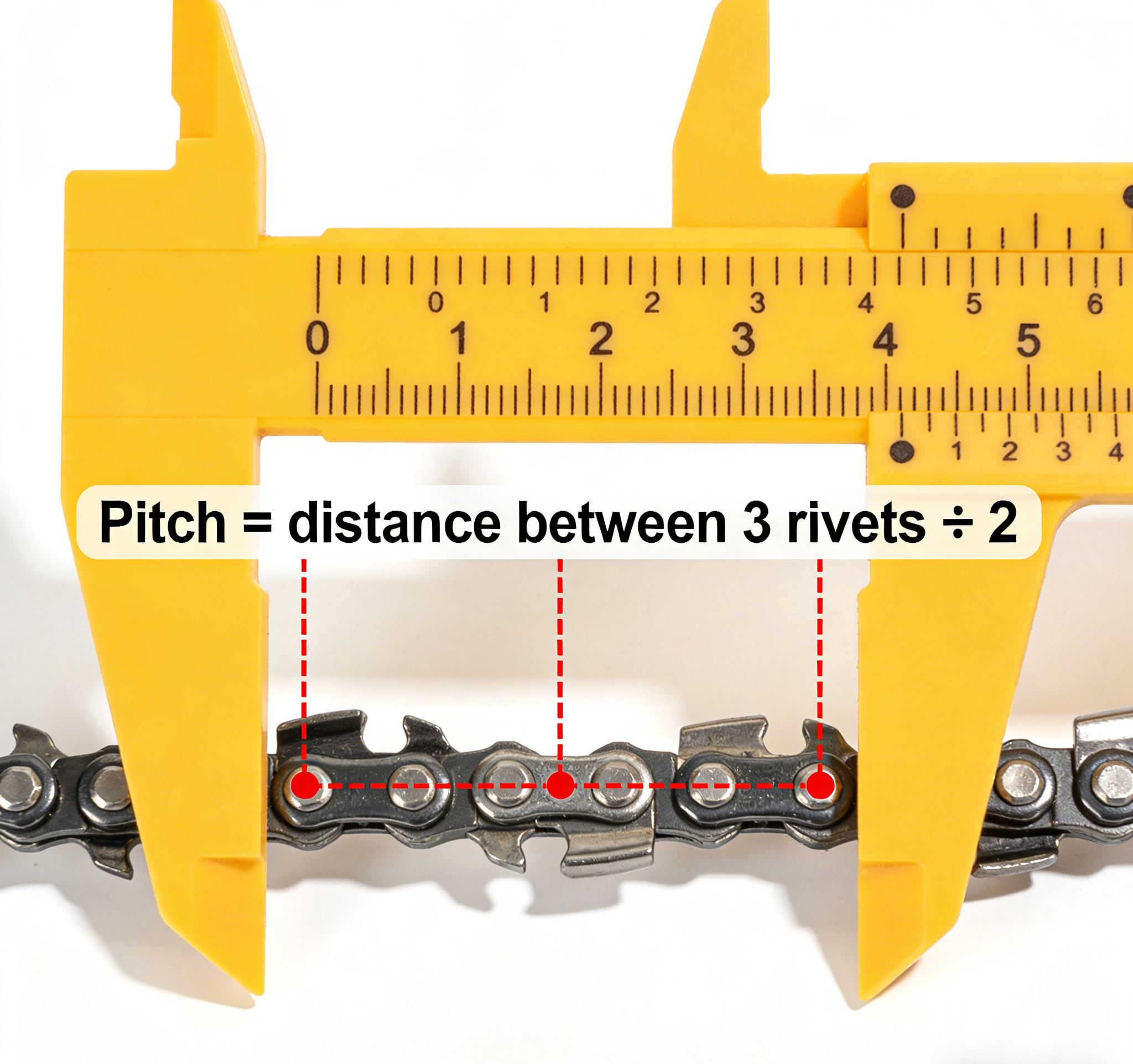 生成链条测量图